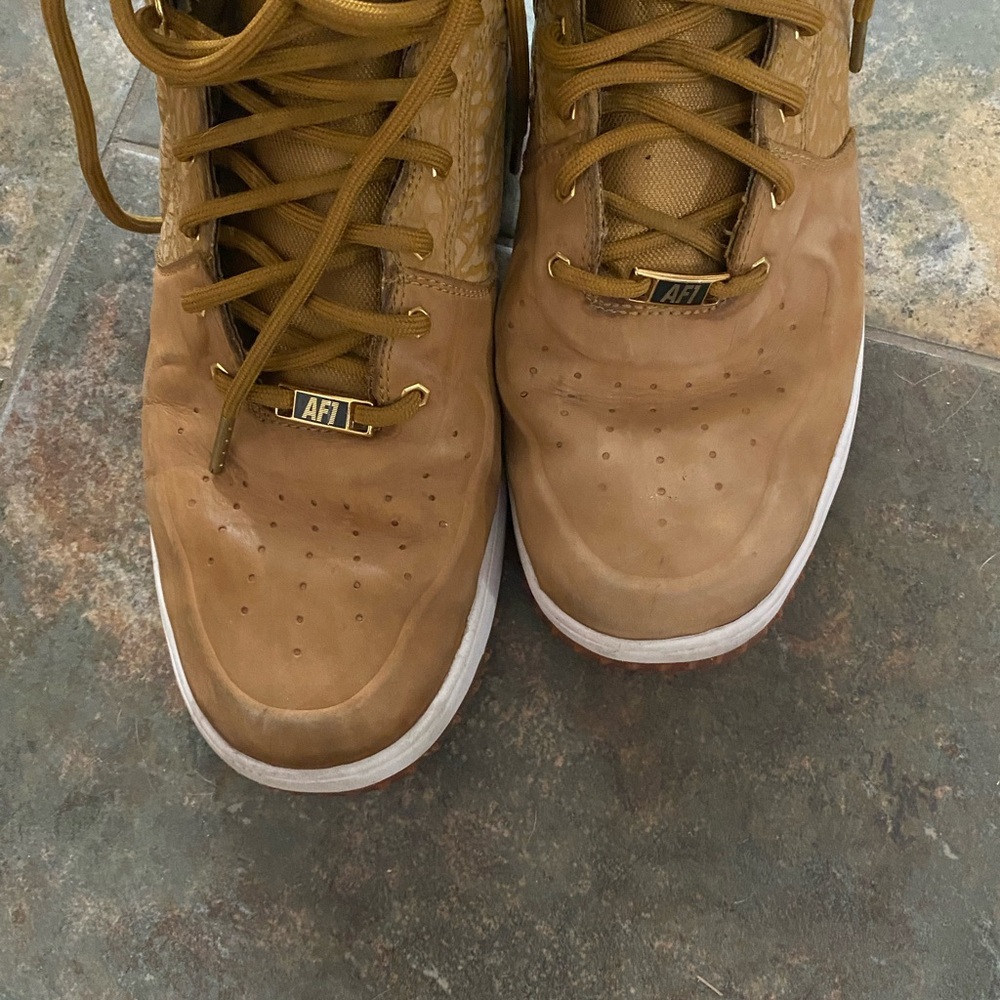 Nike Lunar Force 1 sneakerboot in wheat size 13 - Picture 3 of 6
